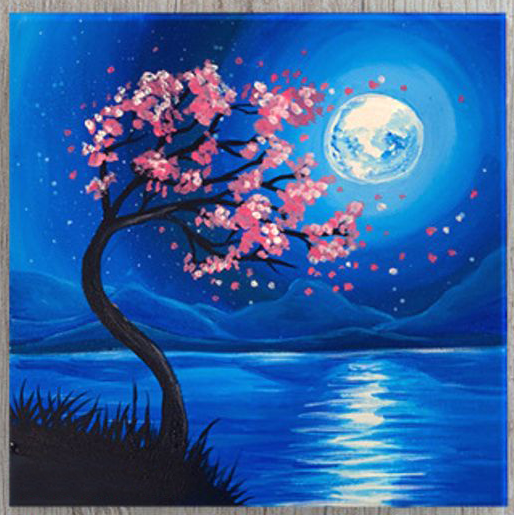 Relax and Paint: Spring Cherry Blossom [ZOOM] | Emma S. Clark Memorial ...