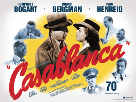 Casablanca movie poster