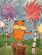 Lorax painting