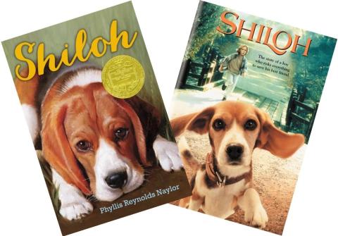 Shiloh book and movie covers