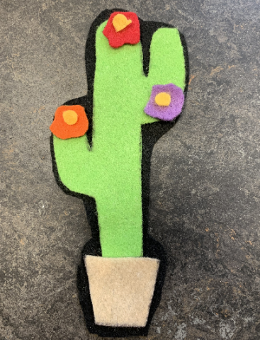 Cactus Bookmark