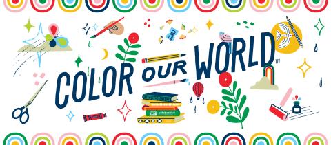 Color Our World Banner