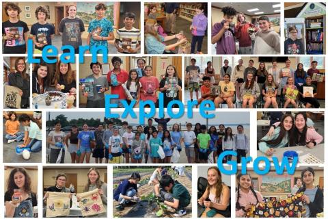 pics of teens and tweens at library