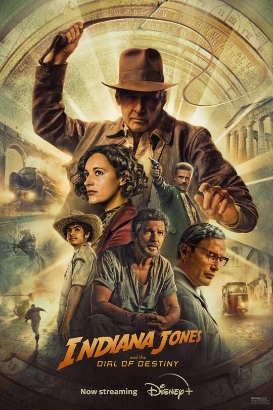 "Indiana Jones and the Dial of Destiny" movie poster