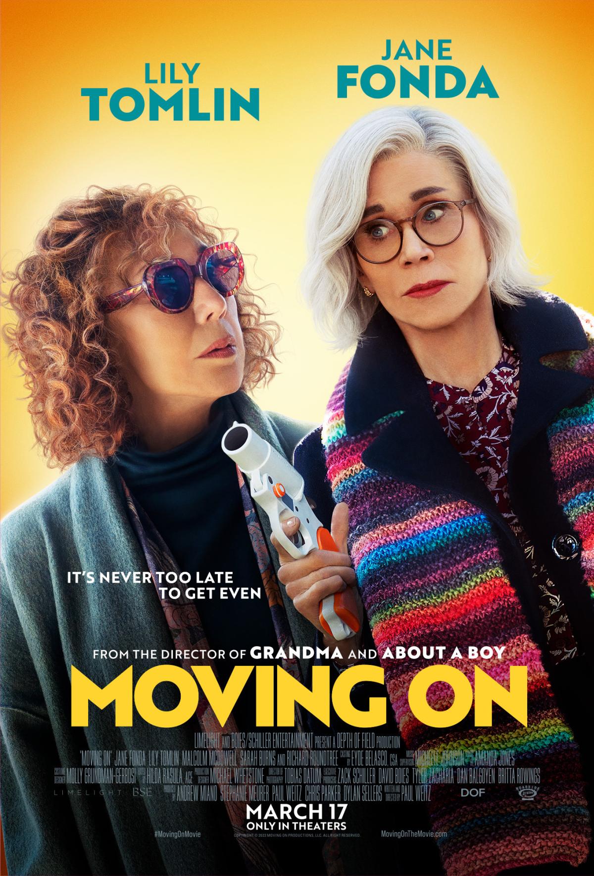 "Moving On" movie poster