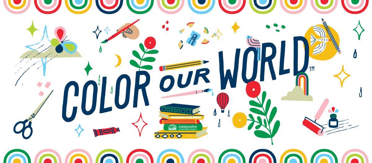 Color Our World Banner